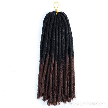Customized Package 100% Kanekalon Synthetic Fiber Hair Soft Dread Locks